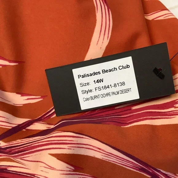 NWT Palisades Beach Club swim suit - Picture 9 of 9